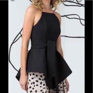 C/MEO COLLECTIVE SPAGHETTI STRAPS